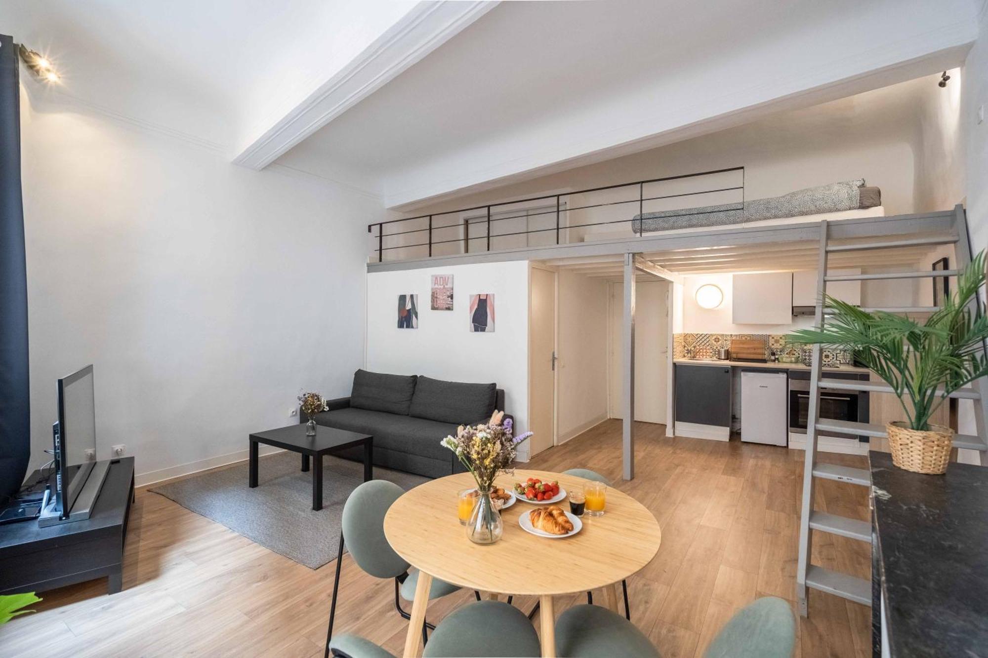 Studio Mezzanine Aumone Vieille Aix-en-Provence Exterior foto