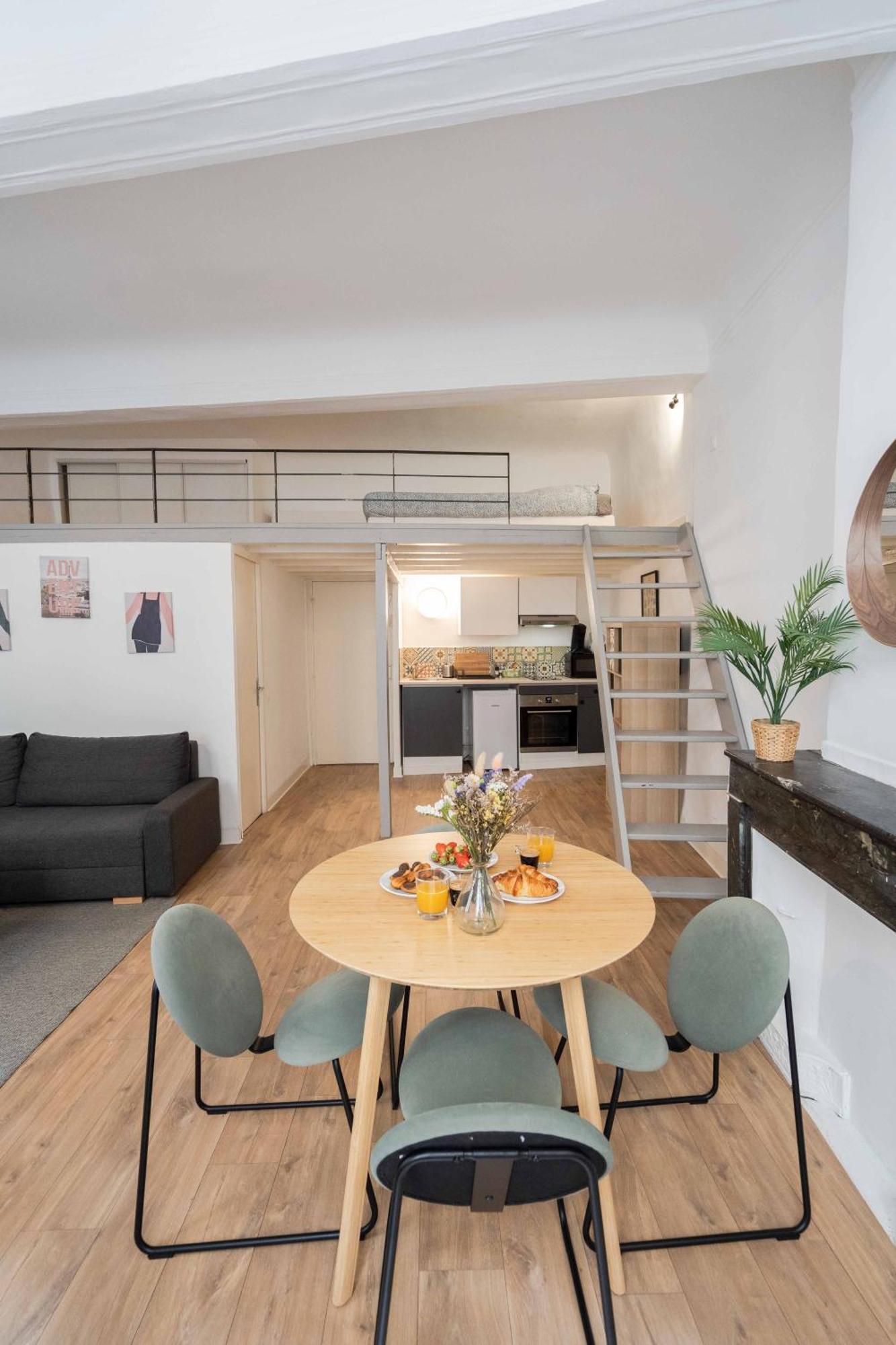 Studio Mezzanine Aumone Vieille Aix-en-Provence Exterior foto