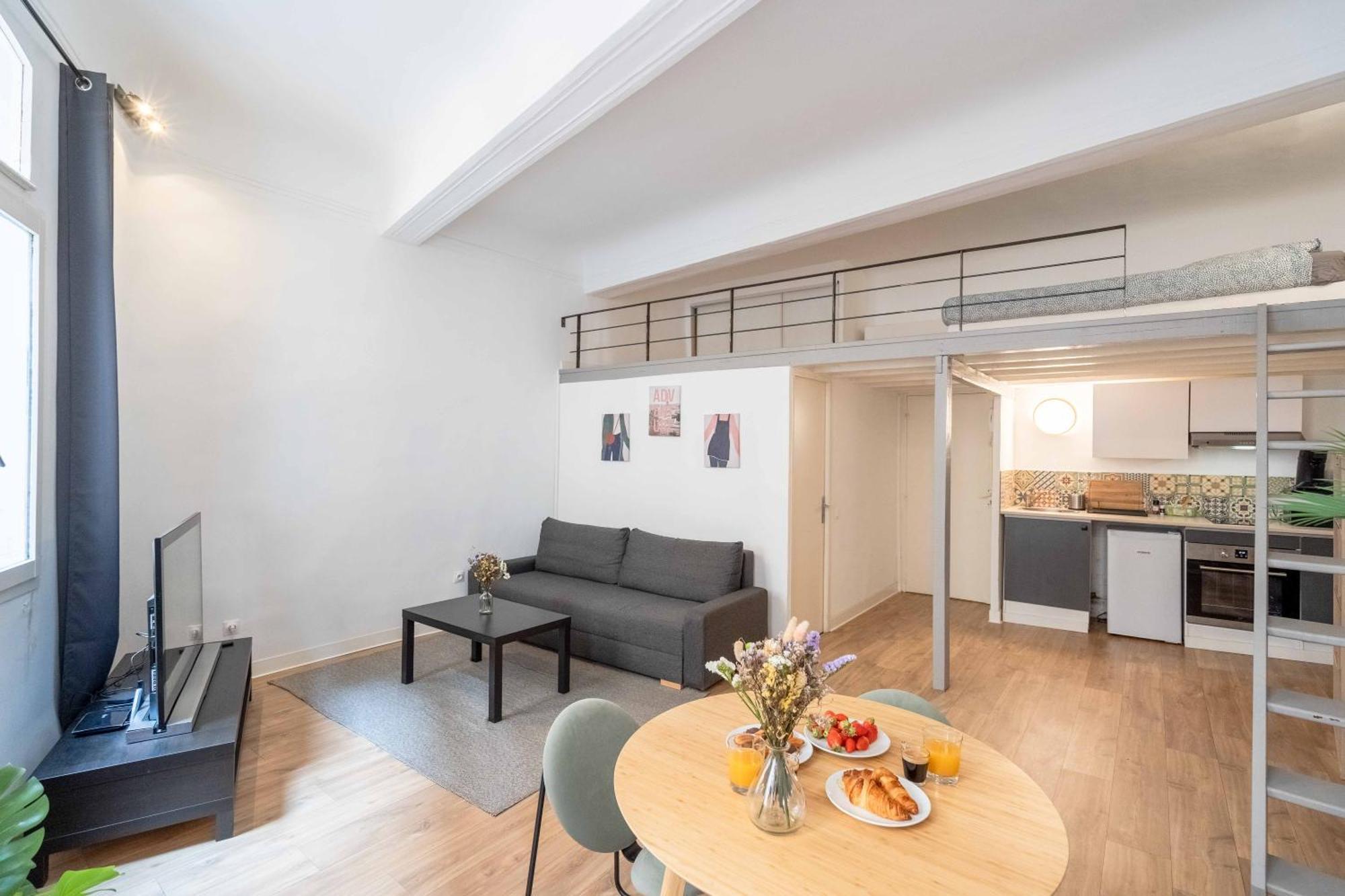 Studio Mezzanine Aumone Vieille Aix-en-Provence Exterior foto