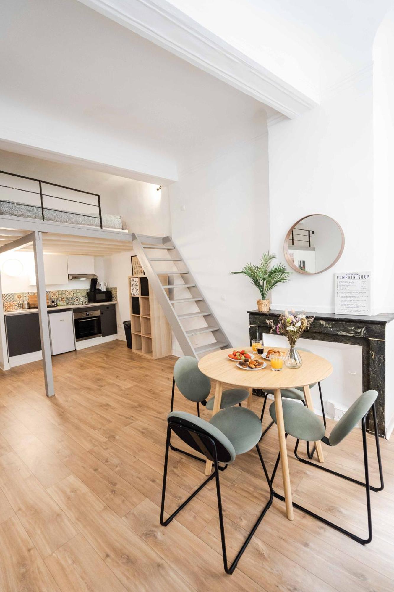 Studio Mezzanine Aumone Vieille Aix-en-Provence Exterior foto